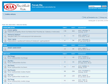 Tablet Screenshot of forum.kia-motors.pl